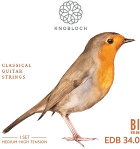 Knobloch ERITHACUS Double Silver BI Nylon Medium-High Tension 34.0