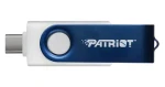 Patriot Xporter X550 64GB bílá / Flash Disk / USB-A + USB-C / USB 3.2 Gen 1 / 80 MB/s (PS64GX550AAD)