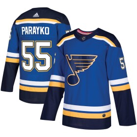 Adidas Pánský Dres St. Louis Blues #55 Colton Parayko adizero Home Authentic Player Pro Velikost: XS, Distribuce: USA