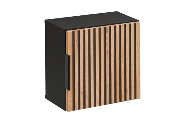 COMAD - Horní skříňka Qubik 35x35cm XILO BLACK WOTAN 5907611656402