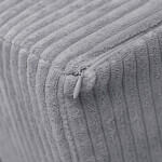 PLUSH NEST PLUSH NEST Dětské sedátko z prémiového šedého manšestru