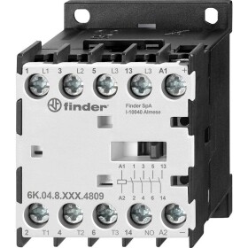 Finder 6K.04.9.024.4812 stykač, 24 V/DC, 20 A, 3 spínací kontakty, 1 spínací kontakt, 1 ks