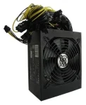 Qoltec Gaming Miner 1600W / PC zdroj / 80 Plus Gold / ATX / aktivní PFC / 140mm (50147)