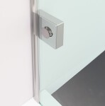 POLYSAN - FORTIS EDGE sprchové dveře do niky 1000, čiré sklo, pravé FL1610R