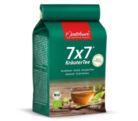 P. Jentschura 7x7 KräuterTee bylinný čaj BIO, sypaný 100 g / 36 litrů