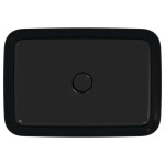 IDEAL STANDARD - Ipalyss Umyvadlo na desku, 55x38 cm, bez přepadu, matná černá E2076V3