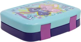 STOR Box na svačinu s přihrádkami Angel a Stitch / Box na svačinu / 4 přihrádky / Bez BPA (75090)