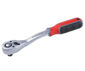 FESTA 17298 Ráčna 3/8", vyhnutá, 72 zubů, 210mm, CrV