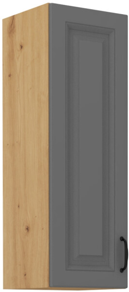 Horní skříňka Stilo 30 G-90 1F Barva korpusu: Dub artisan, Barva dvířek: Dust Grey