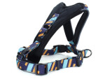 Pick modro-žlutý postroj pro psa Obvod hrudníku: 46 - 56 cm