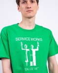 Tričko Service Works Eau De Vie Tee FOREST