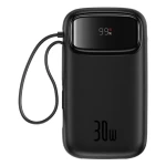 Baseus Qpow2 20000mAh 30W s kabelem USB-C černá / Powerbanka / 3xUSB-C / 1xUSB-A (P10055009113-00)