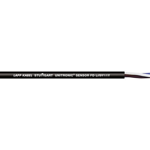 LAPP 7038893/100 senzorový kabel UNITRONIC® SENSOR FD Li9Y11Y 5 x 0.34 mm² černá 100 m