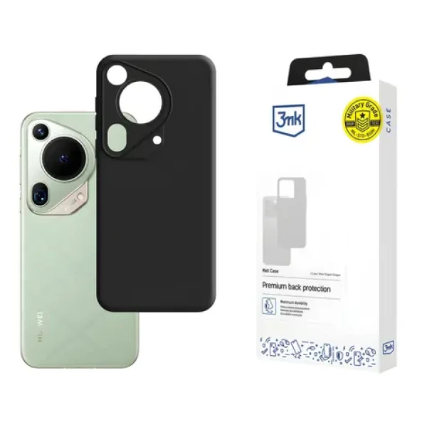 3mk Matt Case černá / Ochranný kryt / Huawei Pura 70 Ultra