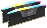 Corsair Vengeance RGB 64GB (2x32GB) 6000MHz černá / DDR5 / PC5-48000 / CL40-50-50-96 / 1.35V (CMH64GX5M2D6000C40)