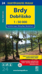 1: 50T (24)-Brdy, Dobříšsko (turistická mapa), 2. vydání