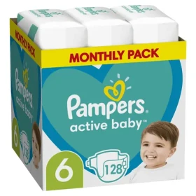 Pampers Active Baby 6 13 kg-18 kg 128 ks