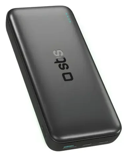 SBS Infinity 20 000 mAh černá / Powerbanka / 10 W / LiFePO4 / USB-C, USB-A