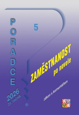 Poradce 5/2026 Zákon o zaměstnanosti - Ladislav Jouza