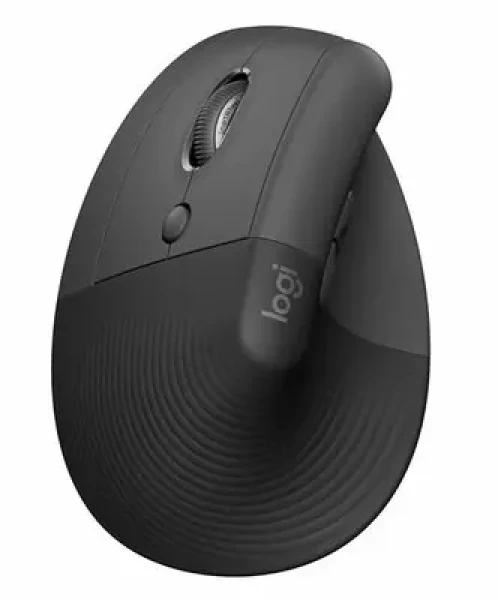Rozbaleno - Logitech Lift Vertical Ergonomic Mouse Left černá / Ergonomická myš / USB / pouze pro leváky / rozbaleno (910-006474.rozbaleno)