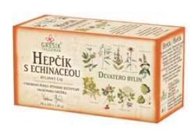 Grešík Devatero bylin Čaj Hepčík s echinaceou 20x1,5g