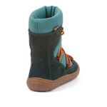 Chlapecké zimní barefoot boty TEX TRACK WOOL Petroleum G3160251-3 - 36
