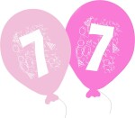 Balonky narozeniny 5ks s číslem 7 pro holky balonky.cz Balonky narozeniny 5ks s číslem 7 pro holky balonky.cz
