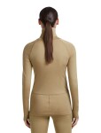 ICEBREAKER Wmns 300 MerinoFine Polar LS Roll Neck, Cumin (vzorek) velikost: S