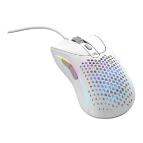 Glorious Model D 2 bílá / herní myš / 26000 DPI / 6 programovatelných tlačítek / RGB (GLO-MS-DV2-MW)