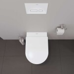 DURAVIT - D-Neo Závěsné WC, Rimless, bílá 2577090000
