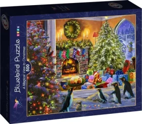 BLUEBIRD Puzzle Kouzelný pohled na Vánoce
