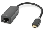 Nedis adaptér USB-C zástrčka - RJ45 zásuvka černý / Adaptér / USB 3.2 Gen 1 / 20 cm (CCBW64952AT02)