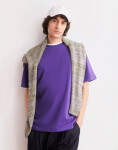 Tričko Armedangels Maarkos pungent purple