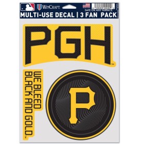 Samolepka Pittsburgh Pirates MLB City Connect Multi-Use Set (3 ks)% 1 ks