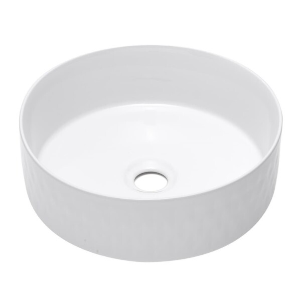 Umyvadlo na desku SAT Infinitio 36x36 cm bez otvoru pro baterii SATINF3636 SATINF3636