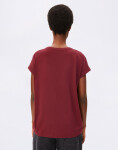 Tričko Armedangels Idaara 3639 velvet red