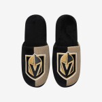 FOCO Pánské pantofle Vegas Golden Knights Team Logo Staycation Slipper Velikost: EU