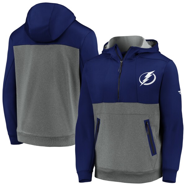 Fanatics Pánská mikina Tampa Bay Lightning NHL Authentic Pro Travel & Training Tech Hoodie Velikost: S