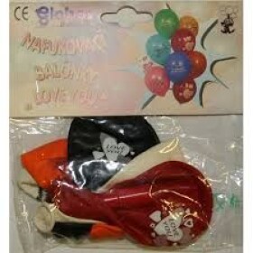 Globos Sada balónků Love You (5ks)