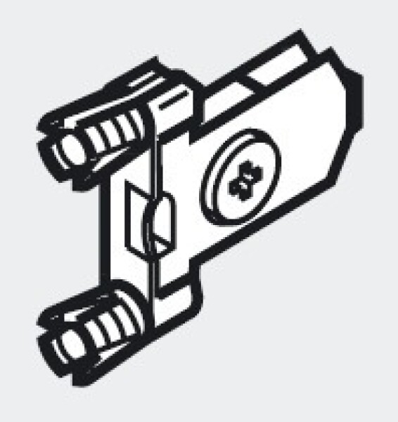 BLUM ZSF.39A2 (ZSF.3902) čelní příchyt Inserta (12689)