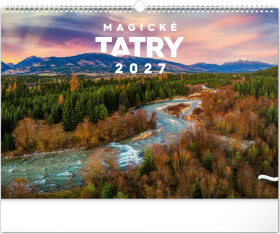 NOTIQUE Nástenný kalendár Magické Tatry 2027, 48 x 33 cm