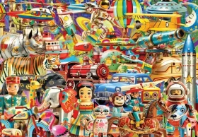 GRAFIKA Puzzle Retro hračky