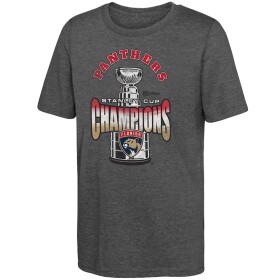 Fanatics Dětské tričko Florida Panthers 2024 Stanley Cup Champions Tri-Blend Velikost: Dětské let)