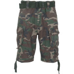 Brandit Kalhoty krátké Savage Vintage Shorts woodland XL