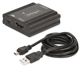 StarTech 33FT-8K-HDMI-BOOSTER černá / Zesilovač HDMI signálu / 8K 60Hz / 144Hz / HDR10 / 7.1 audio (33FT-8K-HDMI-BOOSTER)