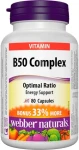 Webber naturals B50 Complex 80 tablet (04955)