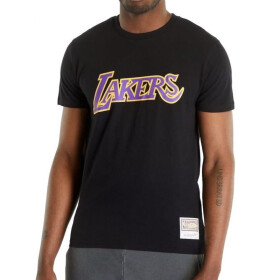 Mitchell Ness tričko NBA Team Logo Tee Los Angeles Lakers BMTRINTL1051-LALBLCK