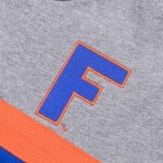 Mitchell & Ness Pánská mikina Florida Gators NCAA Head Coach College Vault Hoodie - Modrá a šedá Velikost: S