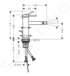 HANSGROHE Tecturis baterie