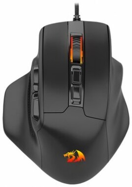 Redragon M806 Bullseye RGB černá / Herní myš / optická / 12400 DPI / 7 tlačítek / RGB / USB (M806RGB)